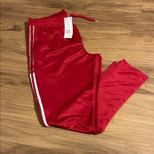 NWT Mens Adidas Red Track Pants